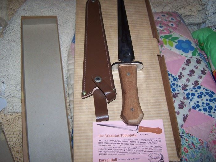 Arkansas Toothpick dagger, 2 of these, new in box