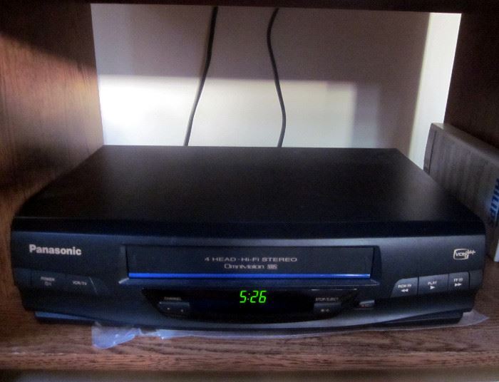 Panasonic Omnivision VHS VCR player/Recorder, PV-V4020/4520
