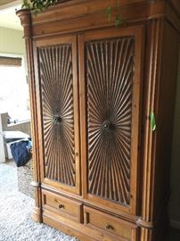 Armoire, storage, drawers 125.00 o.b.o.