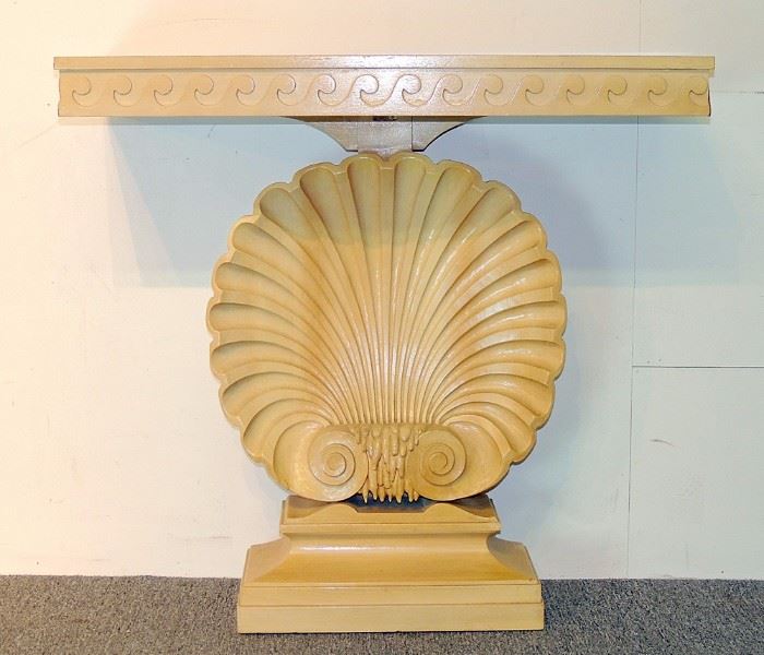 Lot 23 Edward Wormley Shell Console Table