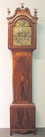 Lot 326 Joseph Way, Trowbridge Mahogany Tall-case Clock