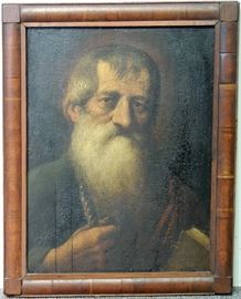 Lot 315 17th Century Oil on Panel, Portrait
