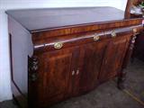 Federal Period Empire mahogany sideboard