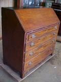 Period Walnut Hepplewhite secretary desk.