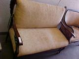 Walnut Victorian settee