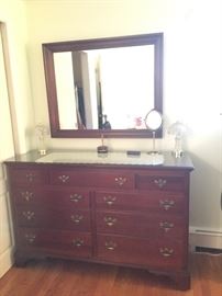 Rapids Furniture Co. Boston Mahogany dresser and mirror (we have the whole set)