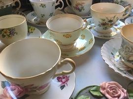Vintage tea cups