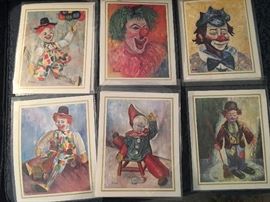 Clown prints