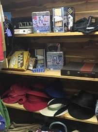 Games and hats.