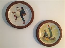 Norman Rockwell Plates