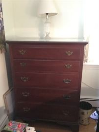 Rapids Furniture Co. Boston (we have the whole set) Mahogany Bureau
