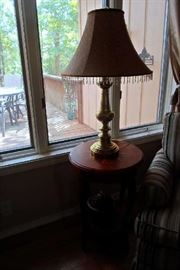 lamp & sofa table