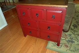cute little 7 drawer painted chest