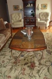 tile top coffee table