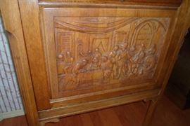 vintage linen/storage piece