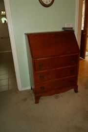 vintage drop front desk