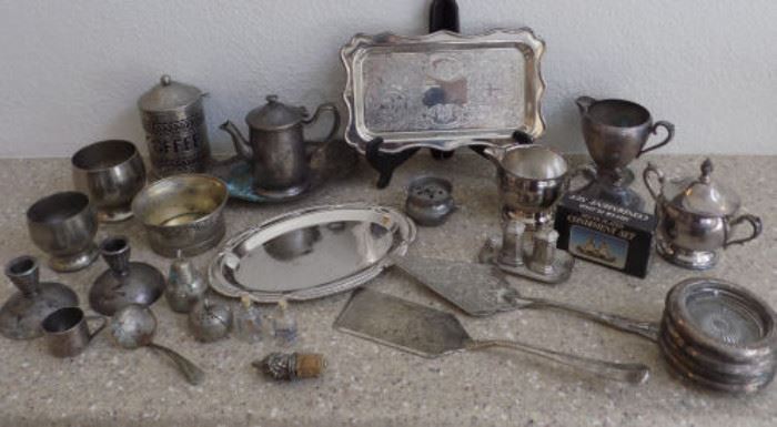 HCE048 Huge Silver and Pewter Assortment

