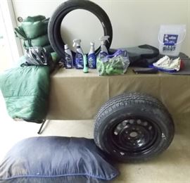 HCE031 Car Care - Tires, Car Seat Covers, Flashlight & More 
