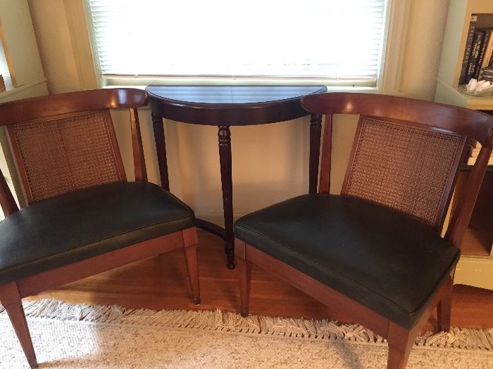 Mid-century style side chairs
