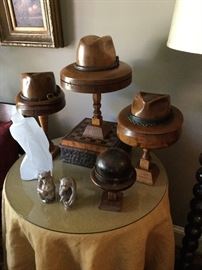 Signed hat molds