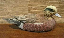 1987 Hand Carved Duck Decoy by Gary Hill	