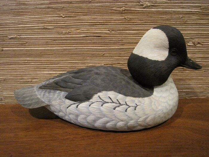 Hand Carved Duck Decoy Gary Hill