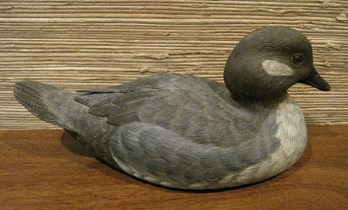 1988 Hand Carved Duck Decoy Gary N. Hill