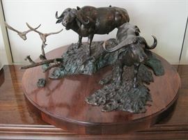 Large Bronze Sculpture "Dugga Boys" William Davis	