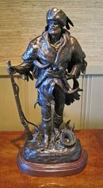25" Bronze Statue Man of the Rockies Terry Murphy	