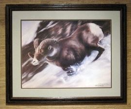 Vivi Crandall "Downhill Racer" Ltd Edition Print