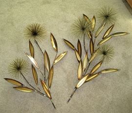 Metal Wall Sculpture "Starburst 1 & 2" Zunterstein	