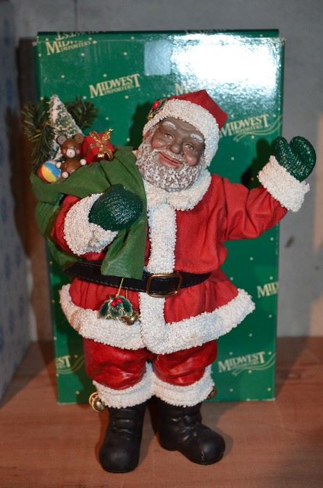 Huge Santa Collection, many new in boxes!!!!!