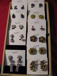 Ann Vien Clip on earrings.