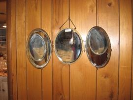 Victorian wall mirror.