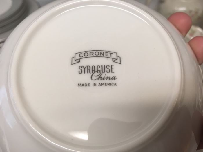 Coronet Syracuse China