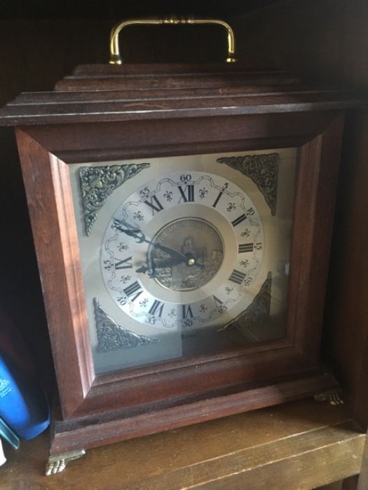Bulova Randolph Macon mantel clock