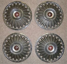 Authentic 1967 Ford Mustang Hubcaps - asking $80
