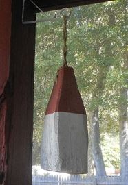Vintage wood buoy