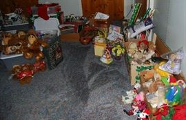 Christmas, Easter, Fall (Halloween and Thanksgiving), seasonal items - great prices! We have a few Alfs left, collectible plush and more - make an offer!