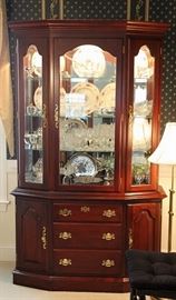 Beautiful Colonial china cabinet