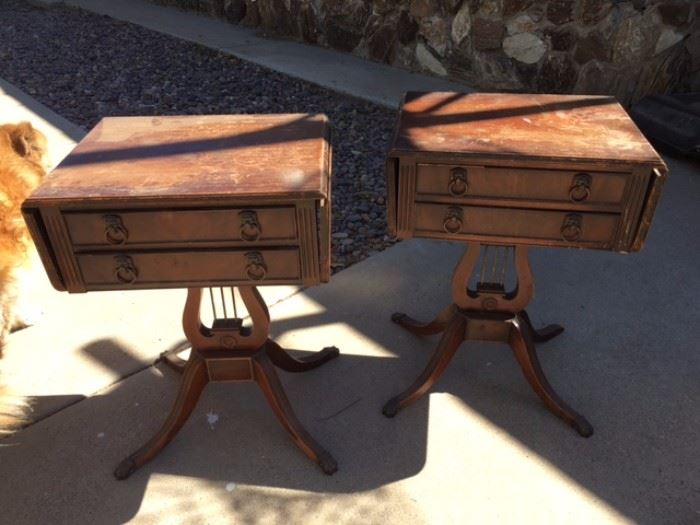 Antique side tables
