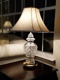 Waterford crystal lamp