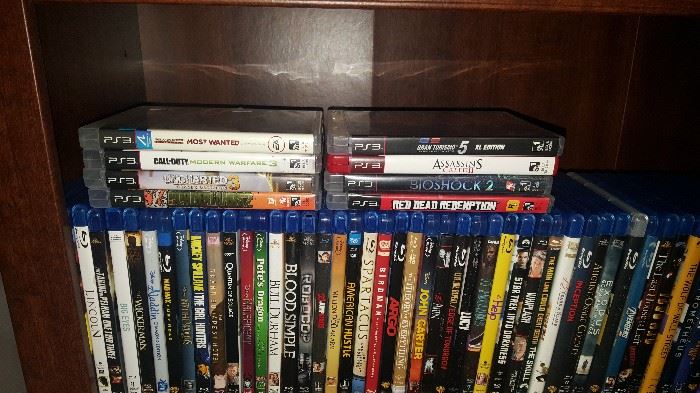 Ps3 games, blue ray disc 