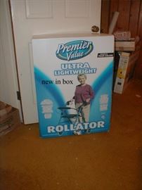 new in box Rollator walker
