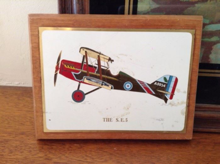 framed art planes