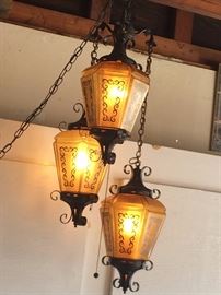Vintage hanging light