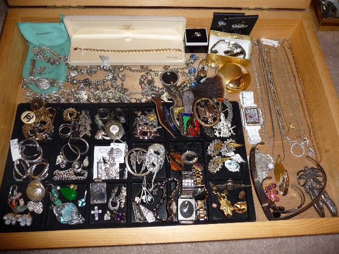 FINE JEWELRY-MOSTLY STERLING SILVER