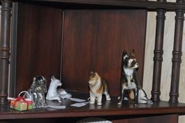porcelain dogs