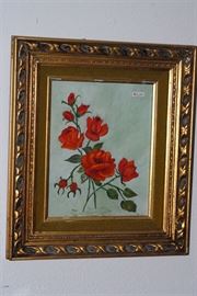 rose painting