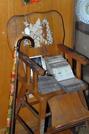 viintage high chair